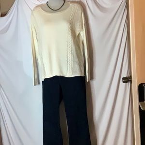 Limited Jeans & American Eagle  Sweater (sold as outfit) pearls not included)